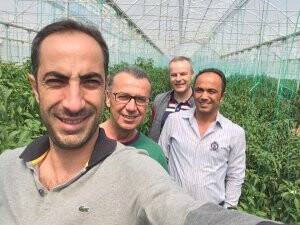 Hakan Kuşçu serada