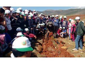 Hüyük'te fidan dikme etkinliği