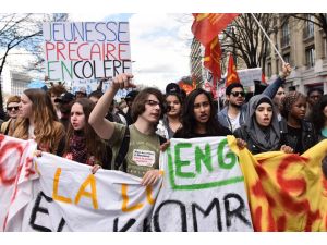 Fransa'da çalışma yasa tasarısı protestoları