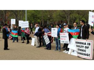 Ermenistan’ın Azerbaycan topraklarını işgali Washington’da protesto edildi