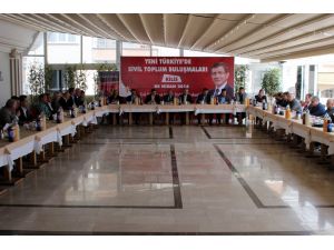 Kilis'te "Yeni Türkiye'de Sivil Toplum Buluşmaları" toplantısı