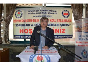 Eğitim-Bir-Sen Genel Başkan Yardımcısı Selvi Diyarbakır'da
