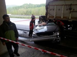 Sakarya'da trafik kazası: 1 ölü