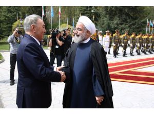 Kazakistan Cumhurbaşkanı Nazarbayev İran'da
