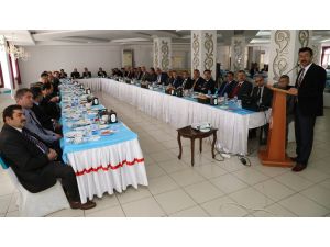Aksaray'da ortak paylaşım ve genel değerlendirme toplantısı