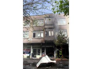Kayseri'de iş yerinde yangını