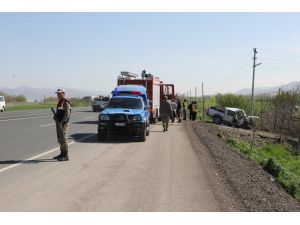 Elazığ'da trafik kazası: 1 ölü, 1 yaralı