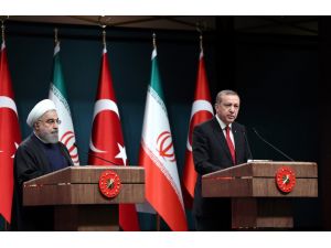 Erdoğan-Ruhani ortak basın toplantısı