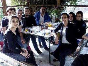 Nuran Özbek Hanım için sürpriz doğum günü kutlaması