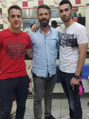 Riad Bajic ile Amir Ahmedoviç Kuaför Necati Bey’de