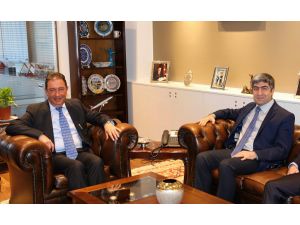 AA'dan Türkiye'nin Brüksel Büyükelçisi Olcay’a ziyaret