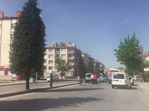 Özalkent'te trafik kazası