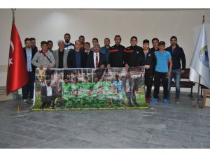 Kulu Belediyesporlu futbolculardan Yıldız'a ziyaret