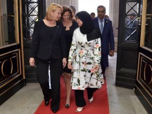 Arap dünyasının ilk kadın Meclis Başkanı, Viyana'da