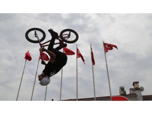 Edirne'de 500 öğrenciye bisiklet dağıtıldı