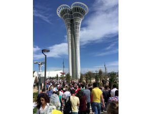 EXPO 2016 Antalya'yı ilk gün 35 bin 705 kişi ziyaret etti