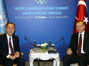 Cumhurbaşkanı Erdoğan, BM Genel Sekreteri Ban ile görüştü