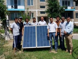 Ahmet Yesevi Üniversitesinin güneş enerjisine Türk imzası