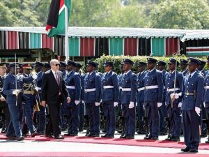 Cumhurbaşkanı Erdoğan Kenya'da resmi törenle karşılandı