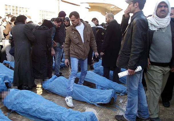 Ellerini arkadan bağlayıp öldürmüşler