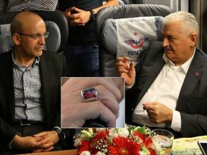 Başbakan Yıldırım'ın 'özel' yüzüğünün sırrı çözüldü