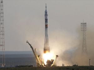 Soyuz kapsülü fırlatıldı