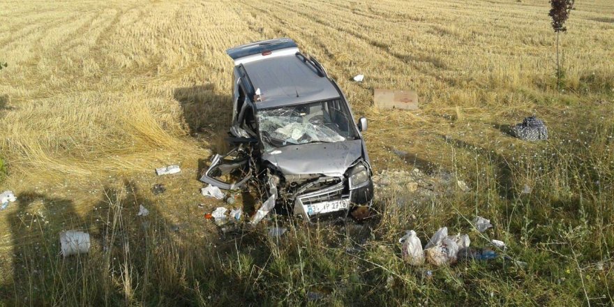 Konya’da trafik kazası: 13 yaralı