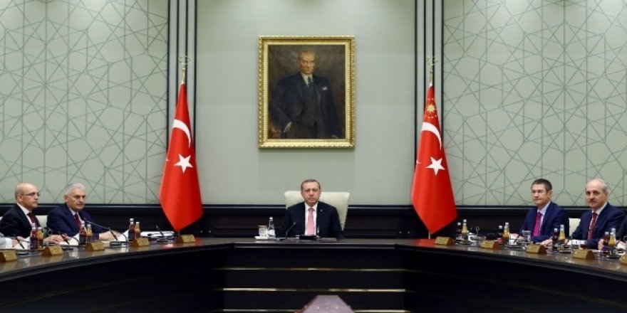 Erdoğan başkanlığında, saat 14.00'te toplanacaklar