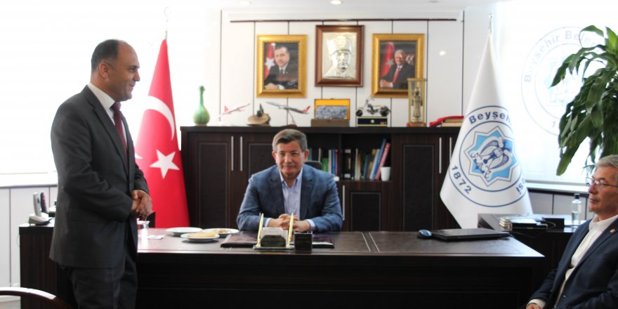 Davutoğlu’dan Beyşehir Belediyesi’ne ziyaret