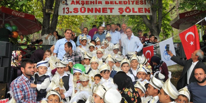 Akşehir Belediyesi 13. Geleneksel Sünnet Şöleni yapıldı