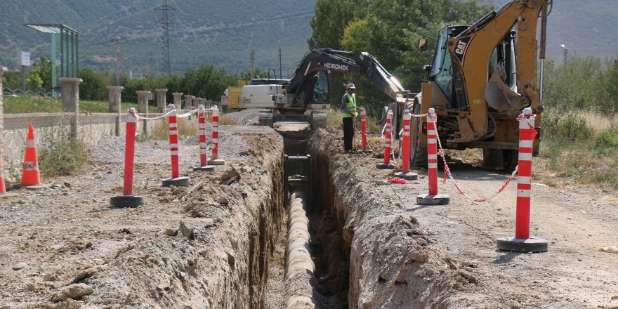 Akşehir’de 2 mahalle daha kanalizasyona kavuşuyor