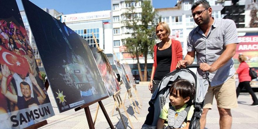 Samsun'da 15 Temmuz Milli İradenin Yükselişi Sergisi
