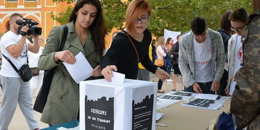 Mostarlılardan Bosna Hersek Seçimlerine 'Sembolik' Katılım