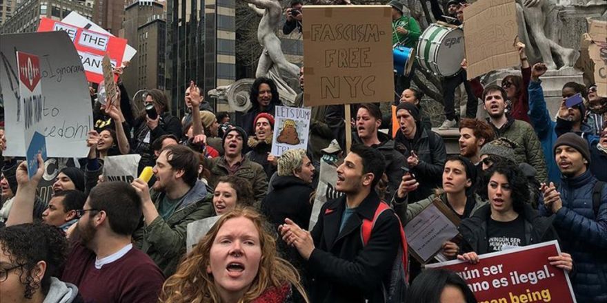 Abd'de Protestoculara Ait Bilgiler Polise Servis Ediliyor