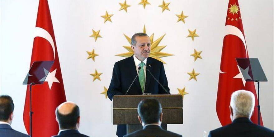 Cumhurbaşkanı Erdoğan Kanaat Önderleri Ve Stk Temsilcileri İle Bir Araya Geldi