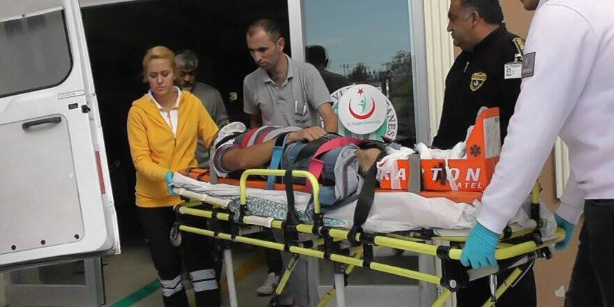 Kulu’da inşaattan düşen çatı ustası yaralandı