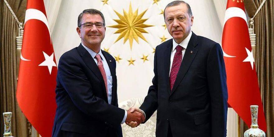 Cumhurbaşkanı Erdoğan Carter'ı Kabul Etti