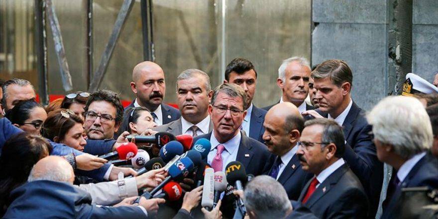 Abd Savunma Bakanı Carter Tbmm'yi Ziyaret Etti