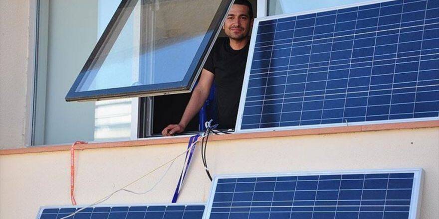 Elektrikli Cihazlarının Enerjisini Güneşten Sağlıyor