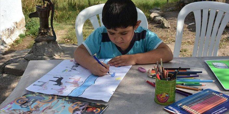 Cam Kemik Hastası Hüseyin'in Okuma Azmi