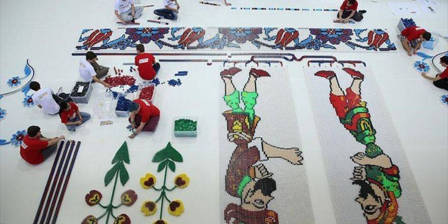 300 Bin Domino Taşıyla Rekor Deneyecekler