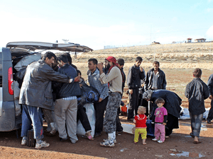 Çatışmadan Kaçan Suriyeli Türkmenler, Türkiye'ye Sığındı