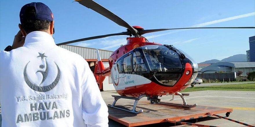 Hava Ambulans Ekibinin Zamanla Yarışı