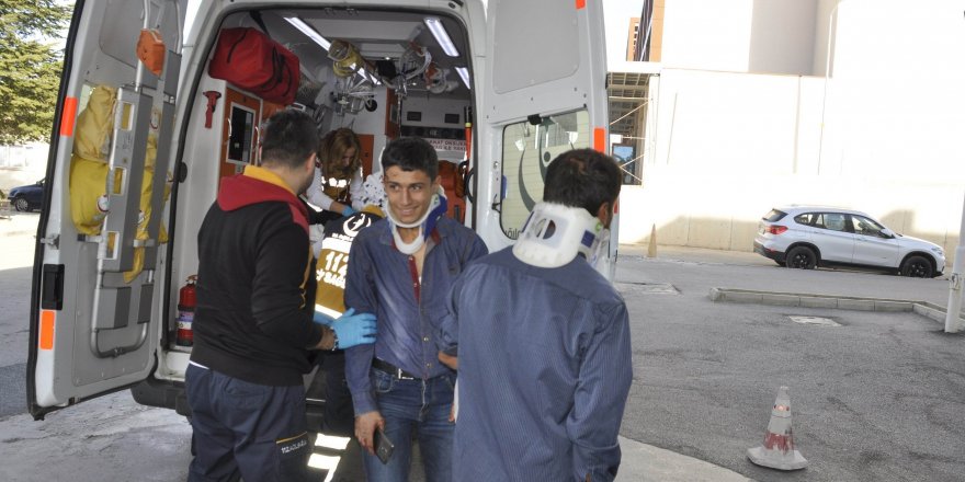 Seydişehir’de otomobil devrildi: 3 yaralı