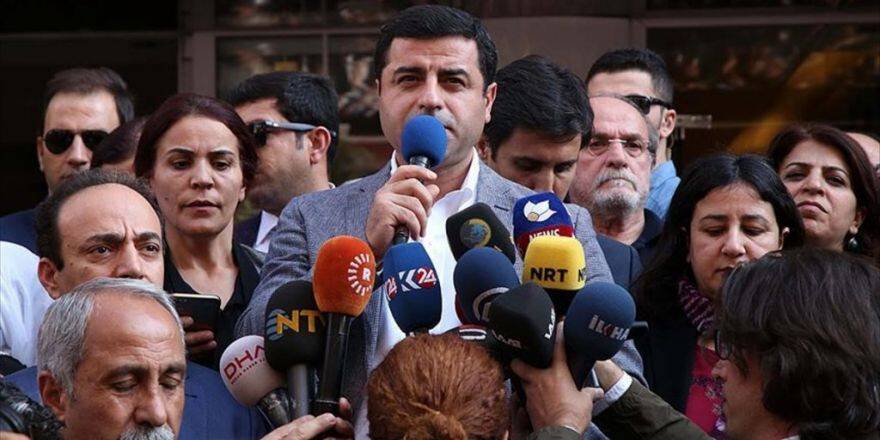 Hdp Eş Genel Başkanı Demirtaş'a Soruşturma