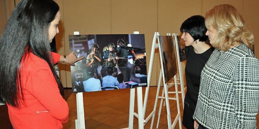 Bulgaristan'da Aa'nın 15 Temmuz Fotoğraf Sergisi Açıldı