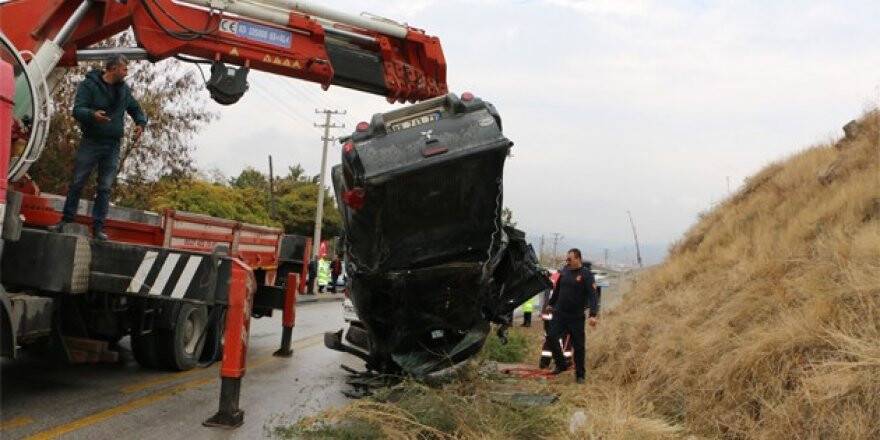Ankara-Konya yolunda kaza
