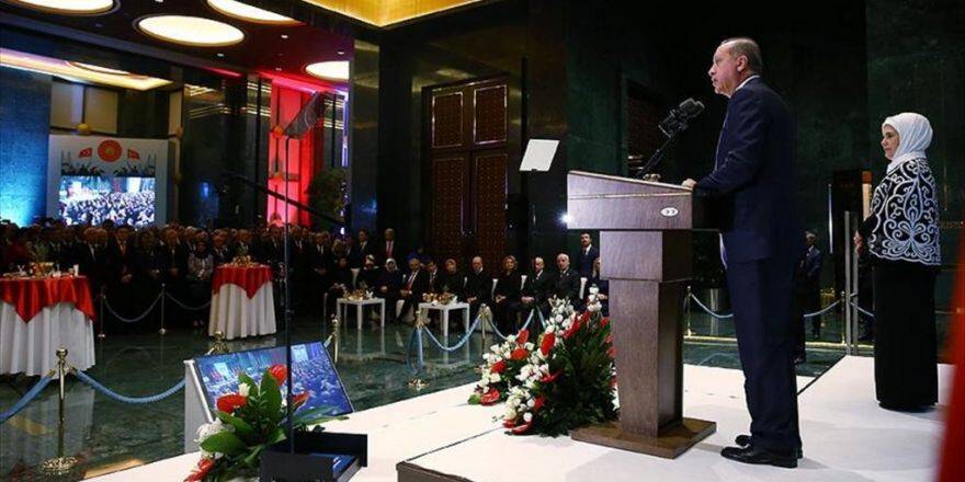 Cumhurbaşkanlığı Külliyesi'nde Cumhuriyet Bayramı Resepsiyonu