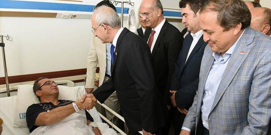 Kılıçdaroğlu Chp Genel Başkan Yardımcısı Tezcan'ı Ziyaret Etti