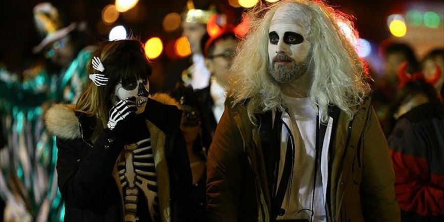 New York'ta 60 Bin Kişilik Cadılar Bayramı Yürüyüşü